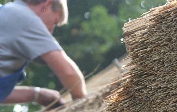 professional Young Wood thatchers